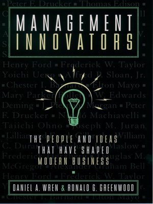 cover image of Management Innovators